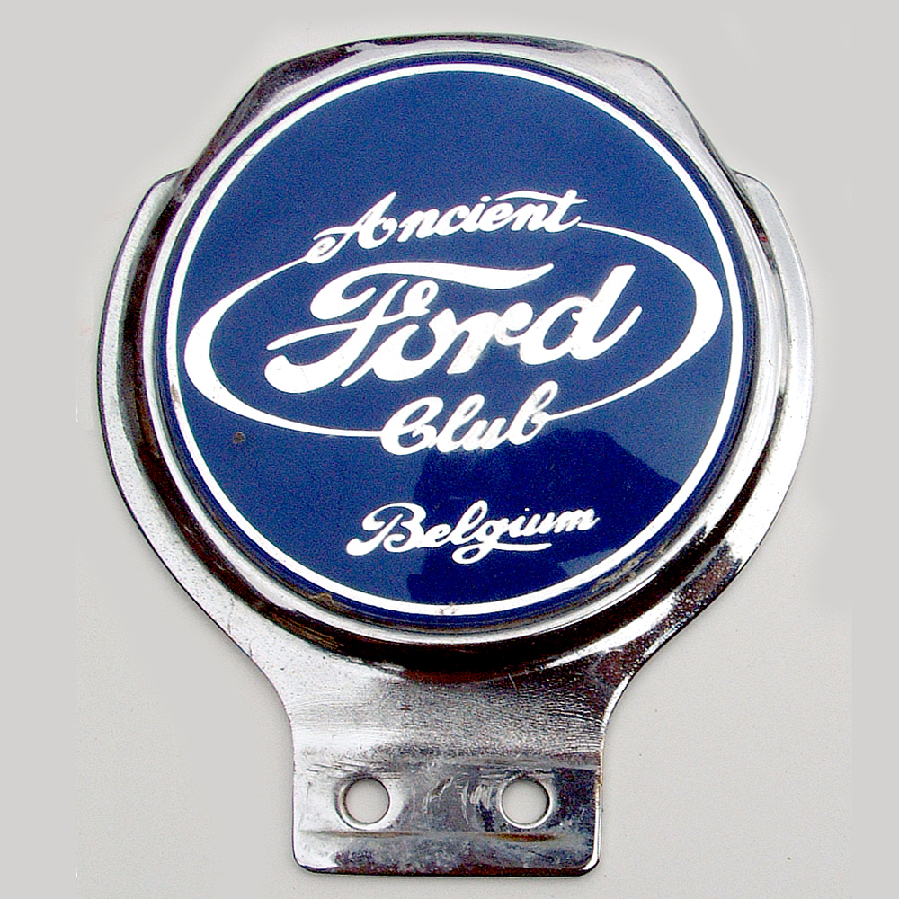 Ancient Ford Club of Belgium car badge
